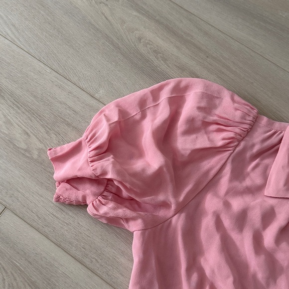 Reformation Pink Midi Dress - Picture 3 of 11